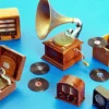 Plus-Model 6797266 Radios und Gramophone 14-tlg. Resin-Bausatz 1:35
