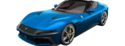POCHER HK127 Ferrari 12Cilindri - Blu Corsa | Premium Auto Bausatz 1:8