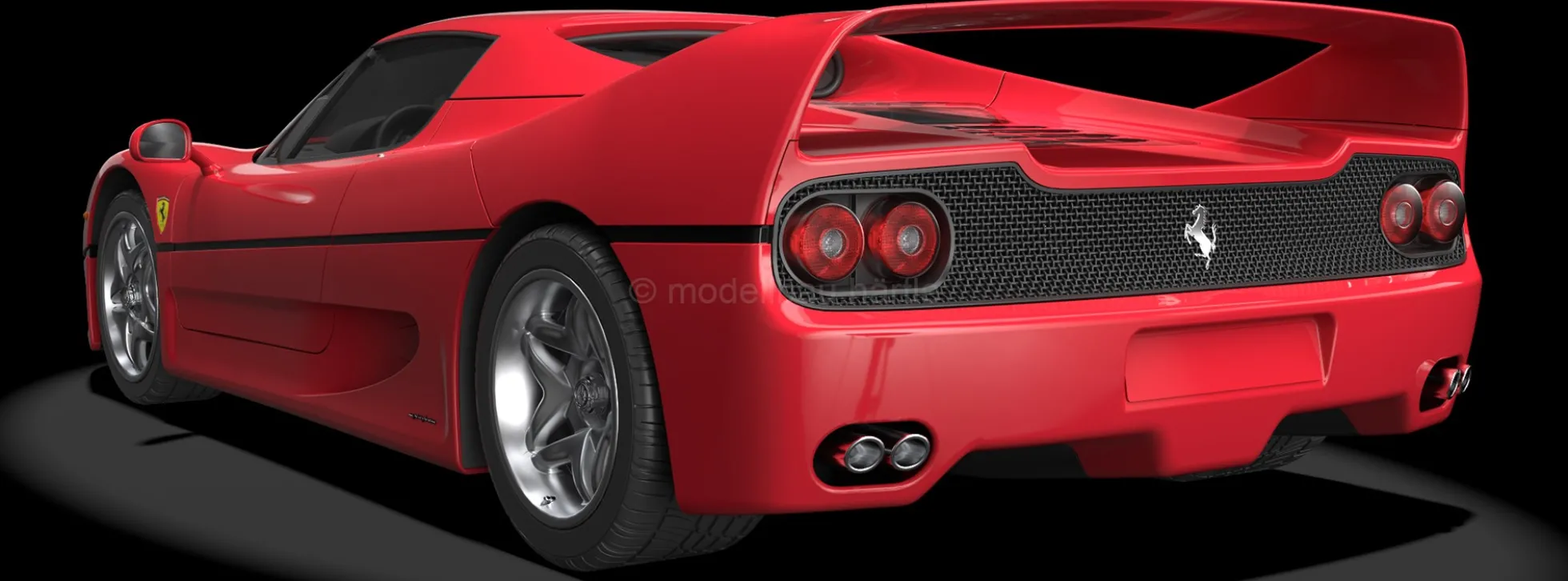 POCHER HK62 Ferrari F50 - Rosso Corsa | Premium Auto Bausatz 1:8