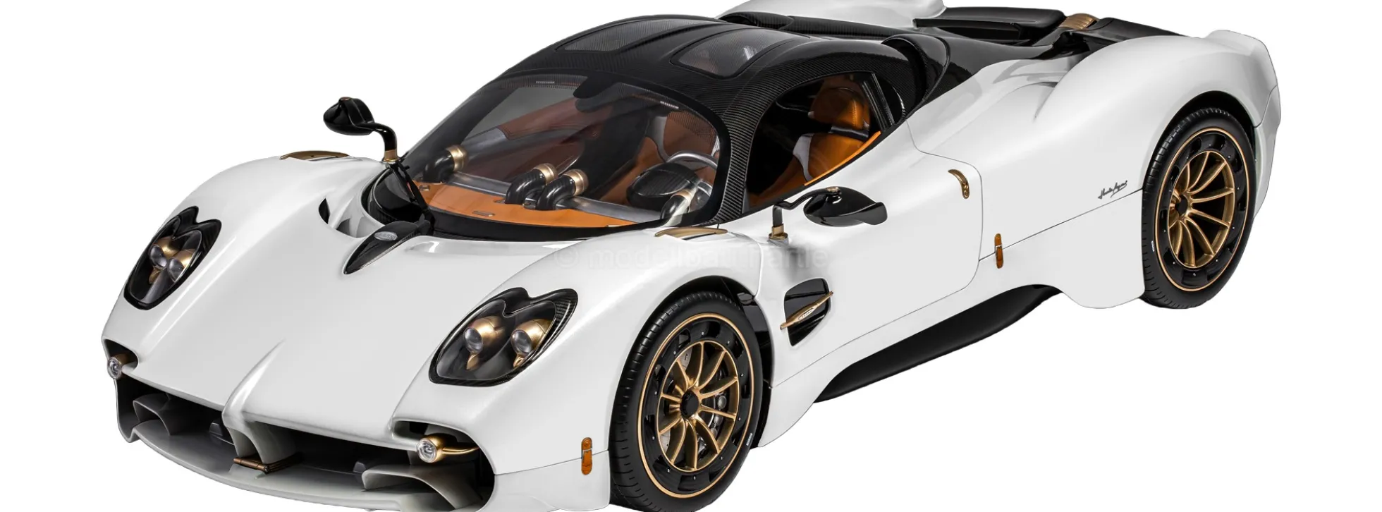 POCHER HK123 Pagani Utopia Coupe - Bianco Perla | Premium Auto Bausatz 1:8