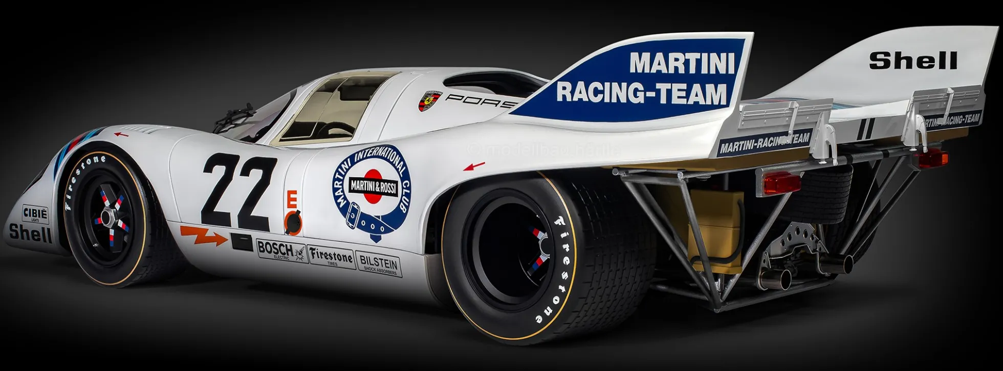 POCHER HK122 Porsche 917KH MARTINI Edition - Premium Auto Bausatz 1:8