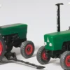 Preiser 17920 Ackerschlepper Deutz D 6206 | 2 Stück | Traktor Bausatz 1:87