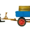 Preiser 17943 Ackerschlepper Lanz D 2416 Bütten auf Anhänger | Landwirtschaftsmodell 1:87