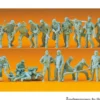 Preiser 16506 Bundeswehr Soldaten | 50 unbemalte Miniaturfiguren Spur H0