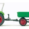 Preiser 17914 Deutz D 6206 Traktor mit Anhänger | Landwirtschaftsmodell 1:87