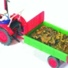 Preiser 17940 Fahr Traktor mit Einachs-Dungstreuer | Landwirtschaftsmodell 1:87