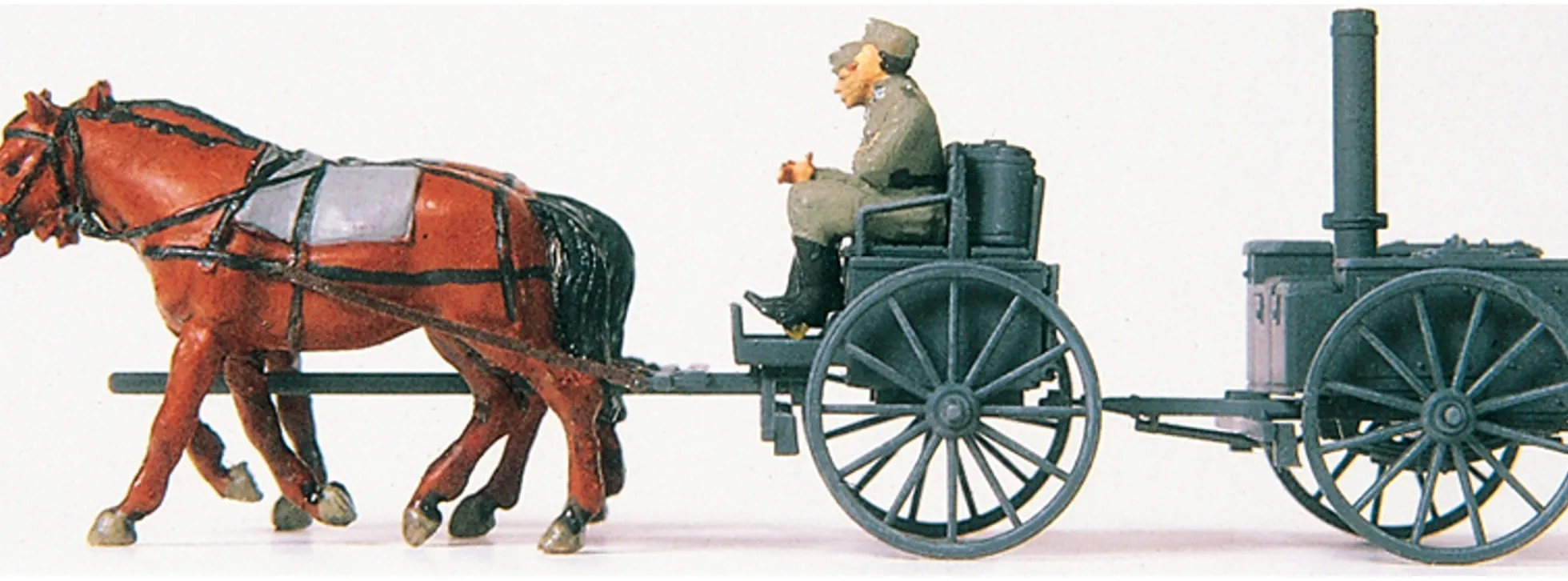 Preiser 16507 Feldküche bespannt DR | Bausatz Spur H0