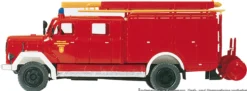 Preiser 31263 Magirus F Mercur 150 A LF 16 | Blaulichtmodell Bausatz 1:87