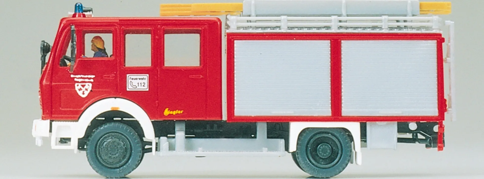 Preiser 35001 MB 1019 AF Feuerwehr TLF 16 | Blaulichtmodell 1:87