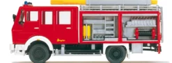 Preiser 31128 Mercedes-Benz AF/36 Löschgruppenfahrzeug Ziegler | Blaulichtmodell Bausatz 1:87