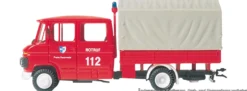 Preiser 35015 Mercedes-Benz L 407 D GW Nachschub | Blaulichtmodell 1:87