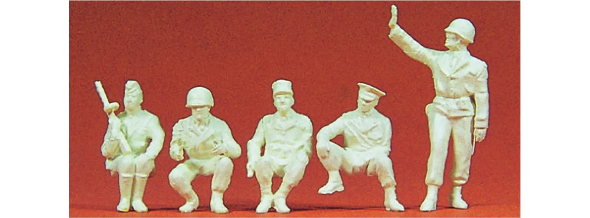 Preiser 72529 Militärpolizei Wien '45 Figuren 1:72