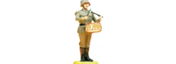 Preiser 56040 Musiker stehend mit Trommel | Figur 1:25
