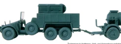 Preiser 16584 Scheinwerferkraftwagen KFZ 83. Krupp | Militärmodell Bausatz 1:87