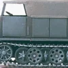Preiser 16538 SdKfz11 Halbketten Zugmaschine | Bausatz Spur H0