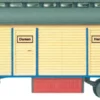 Preiser 21025 Toilettenwagen Zirkus Krone | Anhänger-Modell 1:87