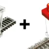 PROSES PBS-FIX-06 Schotterkleber-Applikator + Schotterverteiler Set | Spur TT