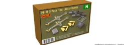 PROSES PPP-11 5-teiliges Modelleisenbahn-Werkzeugset | Spur N