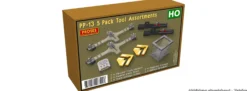 PROSES PPP-13 5-teiliges Modelleisenbahn-Werkzeugset | für märklin K-Gleis | Spur H0