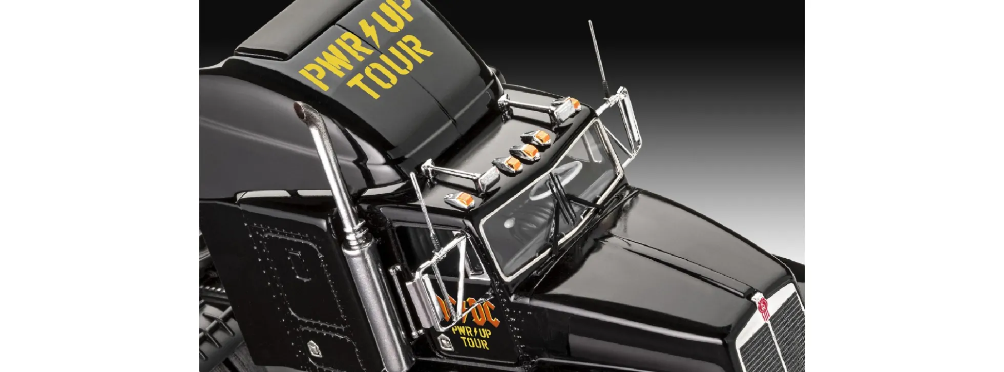 Revell 07731 AC/DC Tour Truck + Trailer Power Up | LKW Bausatz 1:32