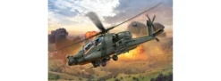 Revell 64985 AH-64A Apache Model Set | Hubschrauber Bausatz 1:100