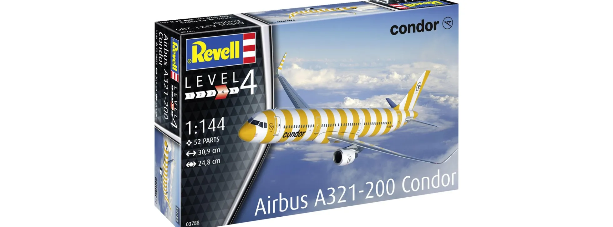 Revell 03788 Airbus A321-200 Condor | Flugzeug Bausatz 1:144