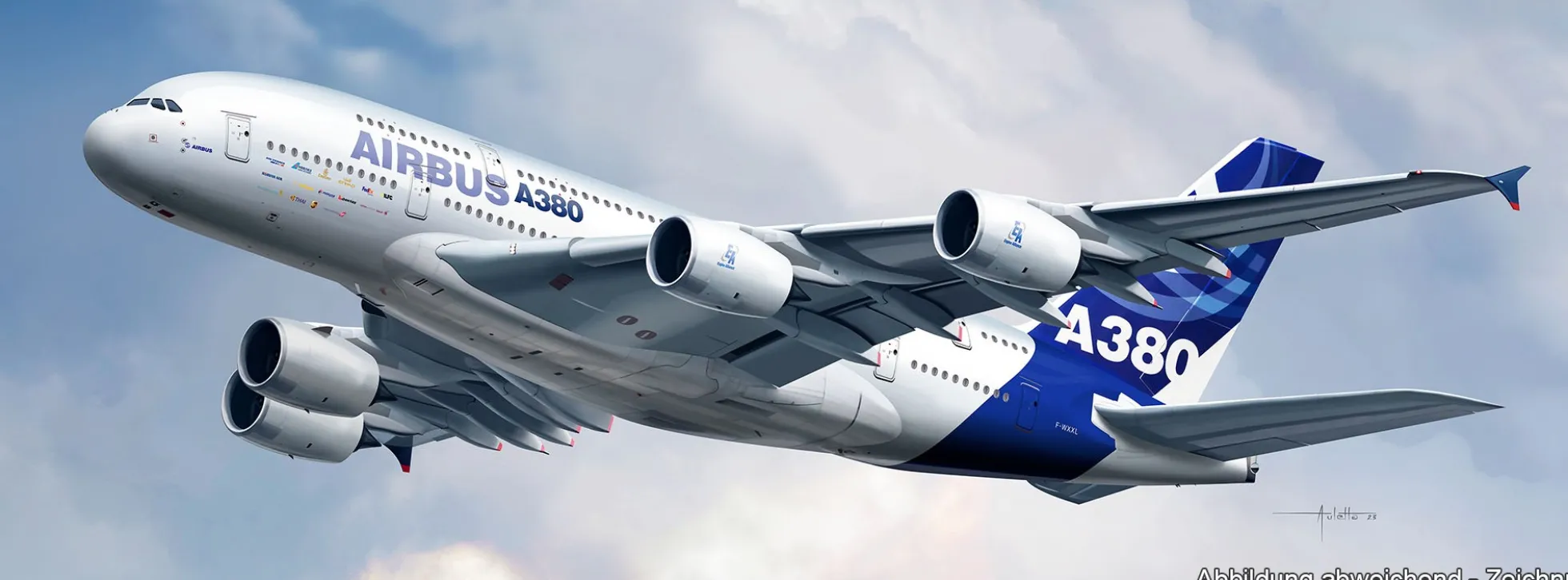 Revell 03808 Airbus A380 | Flugzeug Bausatz 1:288