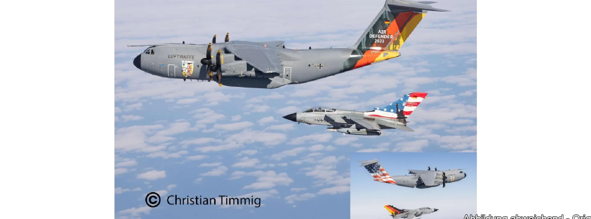 Revell 03789 Air Defender A400M + Tornado | Flugzeug Bausätze 1:144