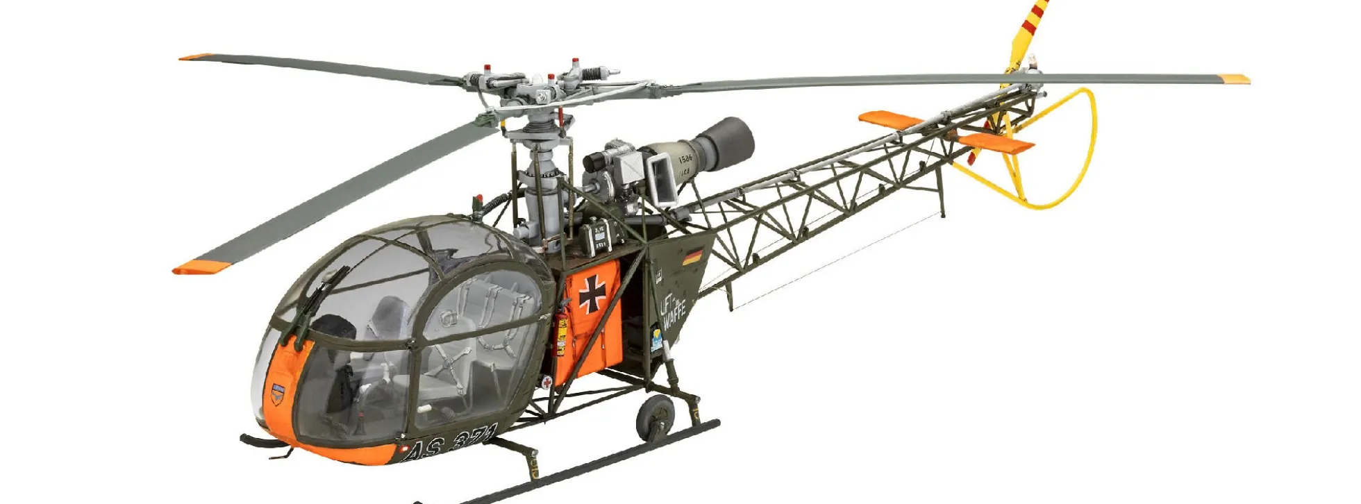 Revell 03804 Alouette II SE.3130 | Hubschrauber Bausatz 1:32