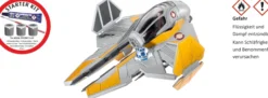Revell 73606 Anakins Starfighter - Star Wars | Starter Kit | Raumschiff Bausatz 1:58