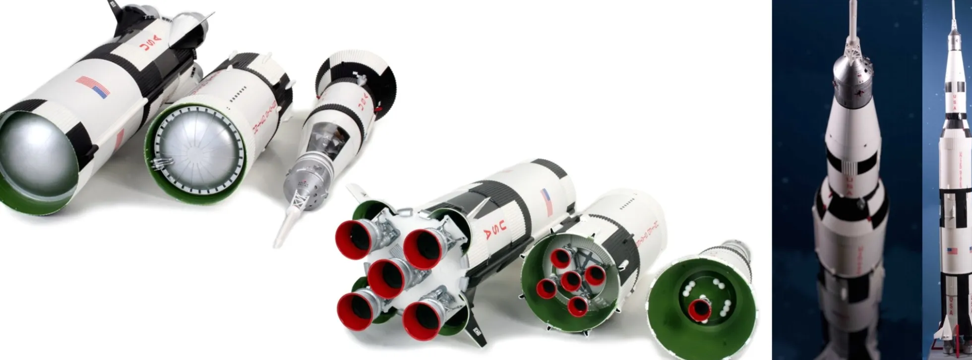 Revell 03704 Apollo 11 Saturn V Rocket | Raumfahrt Bausatz 1:96