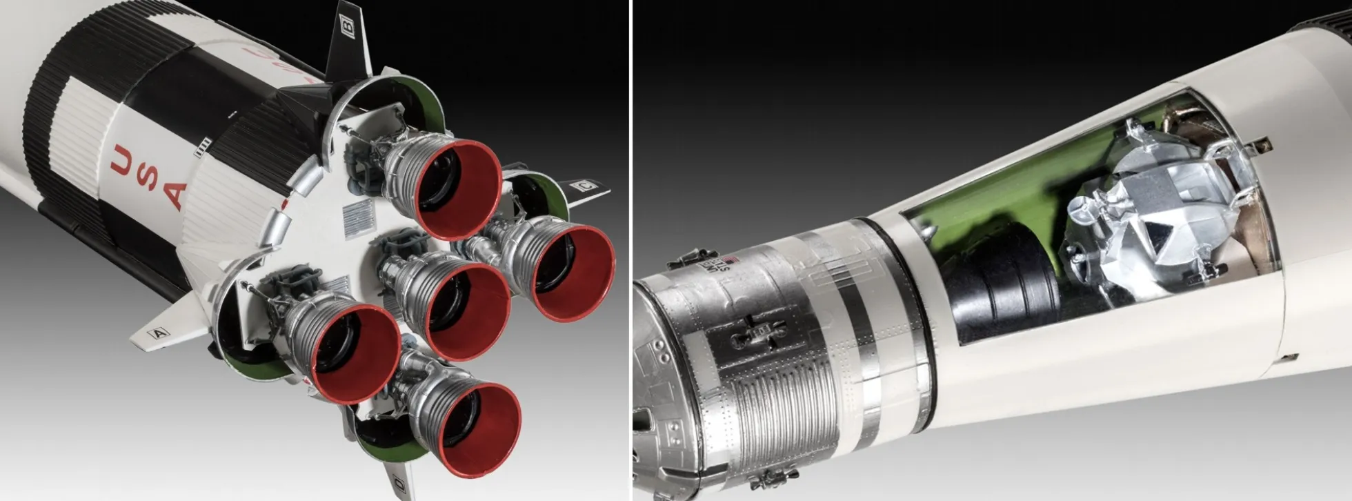 Revell 03704 Apollo 11 Saturn V Rocket | Raumfahrt Bausatz 1:96