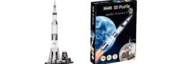 Revell 00250 Apollo Saturn V Rocket | 136 Teile | 3D Puzzle