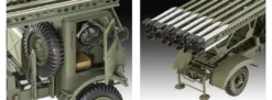 Revell 03338 BM-13-16 auf W.O.T. 8 Chassis | Raketenartillerie Bausatz 1:35