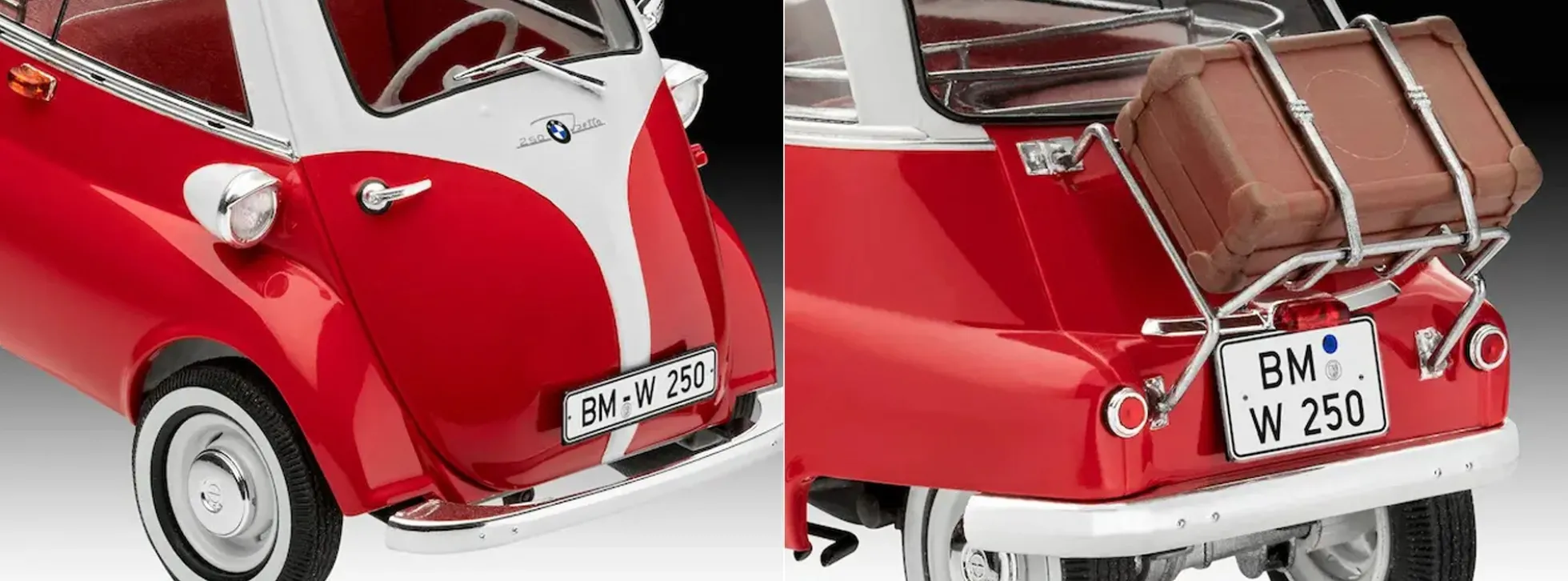 Revell 07735 BMW Isetta 250 - 70th Anniversary Exclusive Edition | Auto Bausatz 1:16
