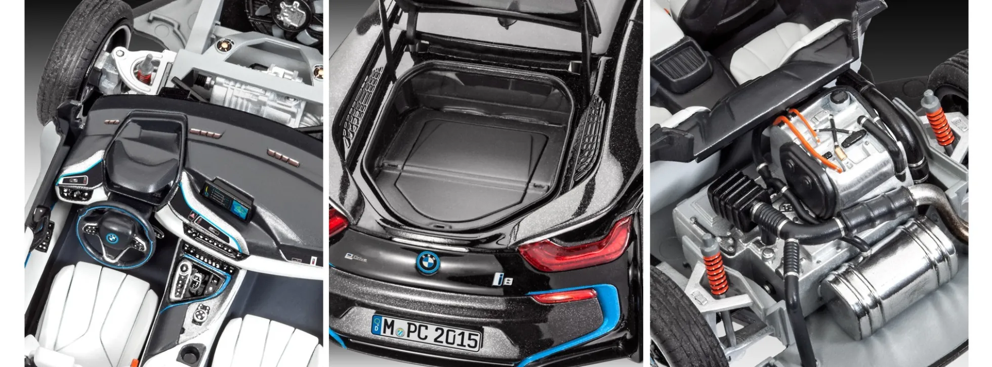 Revell 07008 BMW i8 Sportwagen | Auto Bausatz 1:24
