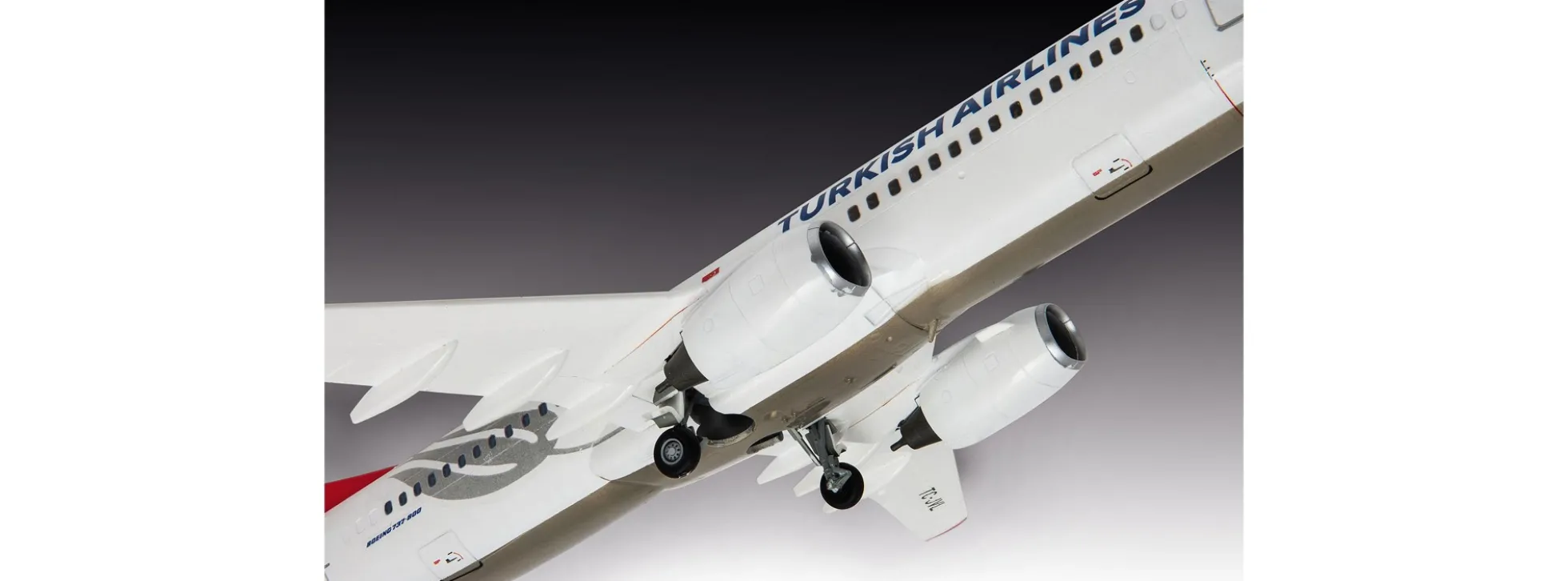 Revell 03772 Boeing 737-800 Turkish Airlines | Flugzeug Bausatz 1:144