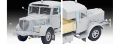 Revell 07580 Büssing 8000 S 13 mit Anhänger | Platinum Edition | LKW Bausatz 1:24