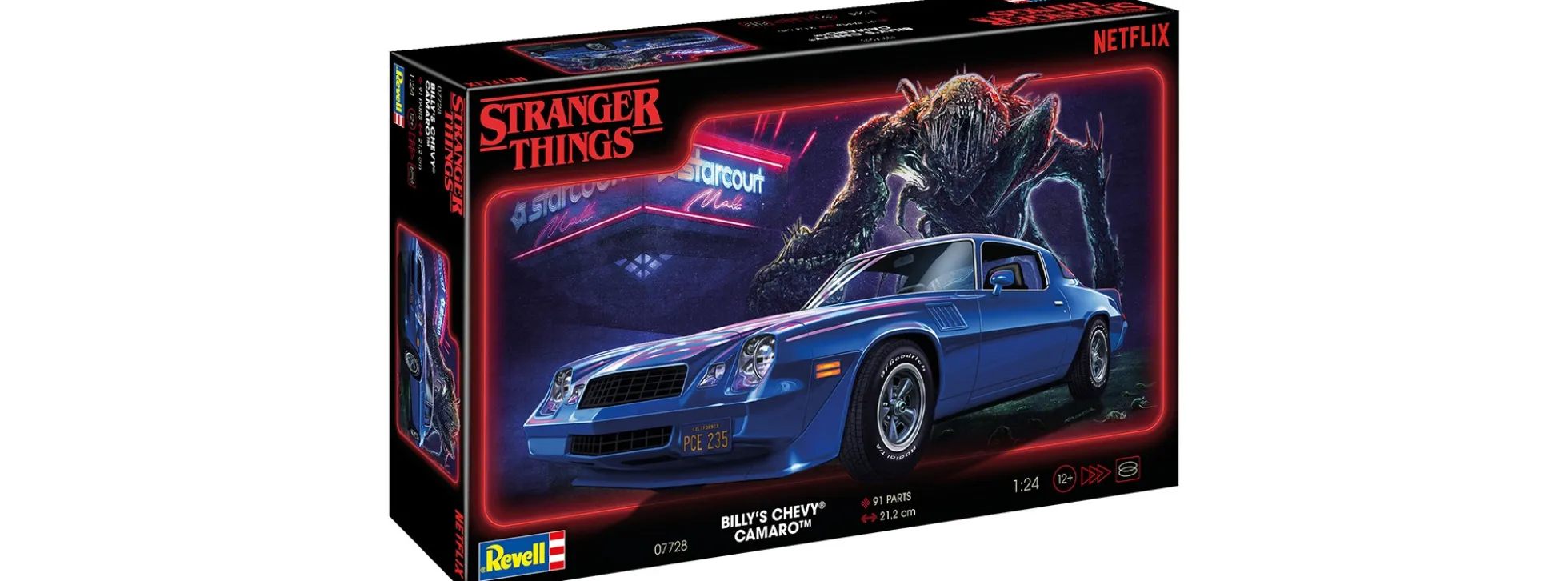 Revell 07728 Chevrolet Camaro Z/28 Stranger Things | Auto Bausatz 1:25