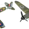 Revell 03710 Combat Set Bf109G-10 + Spitfire | Flugzeug Bausatz 1:72