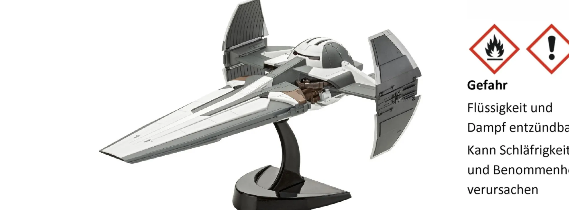 Revell 05638 Darth Mauls Sith Infiltrator Geschenkset | Raumschiff Bausatz 1:120