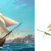 Revell 05458 Darwins Historic Discovery Barque H.M.S. Beagle | Schiff Bausatz 1:96