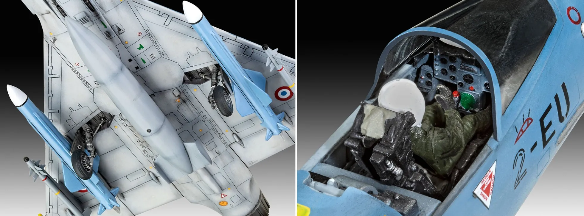 Revell 03813 Dassault Mirage 2000C | Flugzeug Bausatz 1:48