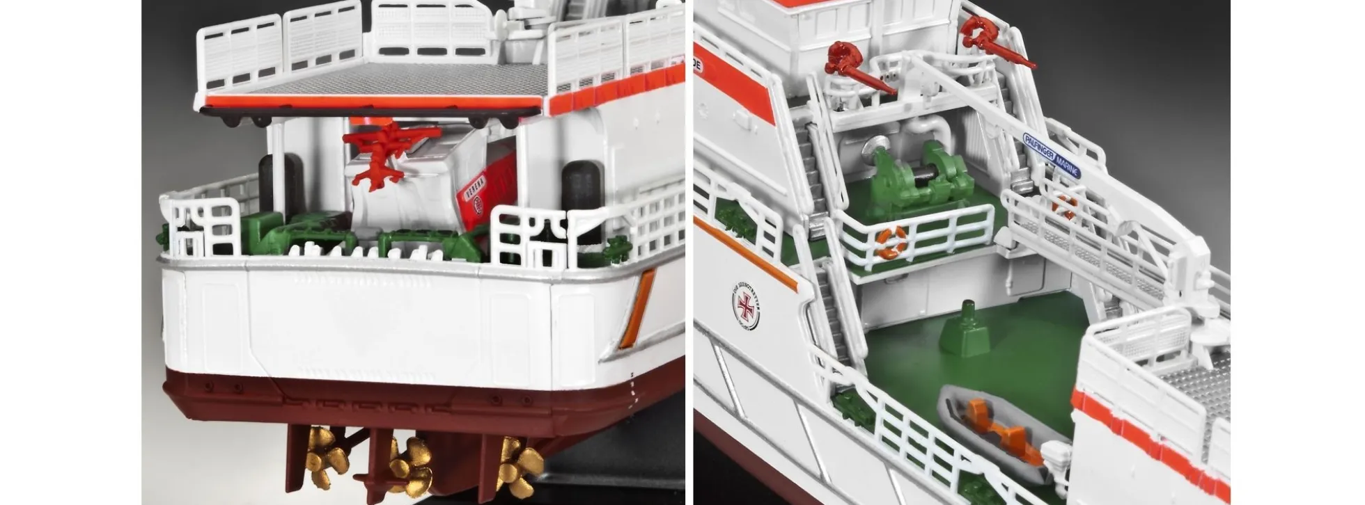 Revell 05812 DGzRS Hermann Marwede Seenotkreuzer | Schiff Bausatz 1:200