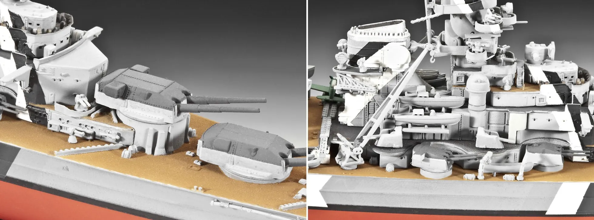 Revell 05637 Die legendäre Bismarck Geschenkset | Schiffbausätze 1:700/1:1200