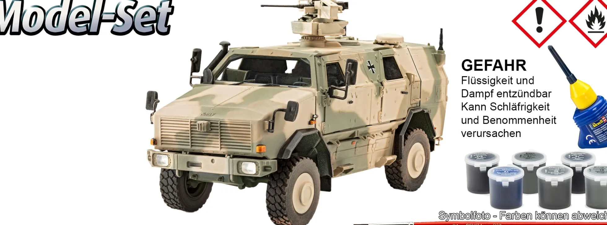 Revell 63370 Dingo 2 GE A3.3 PatSi | Model Set | Militär Bausatz 1:35