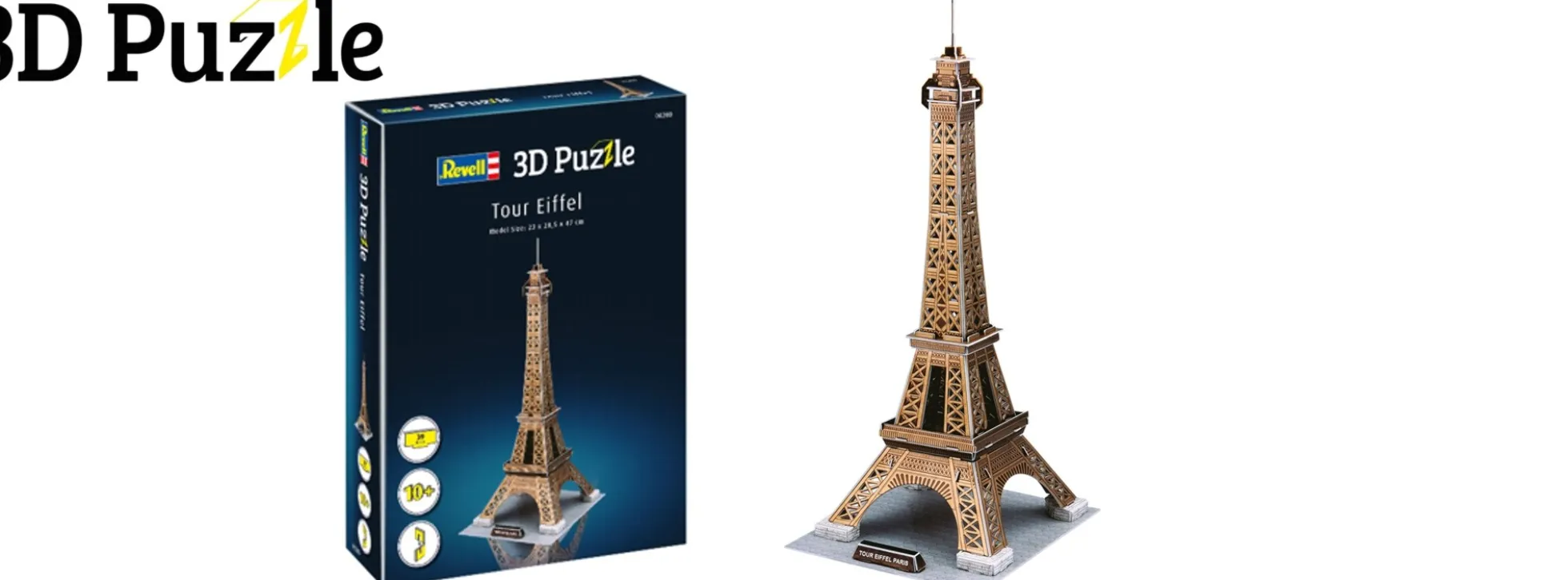 Revell 00200 Eifelturm | 3D-Puzzle | 39 Teile | ab 10 Jahren