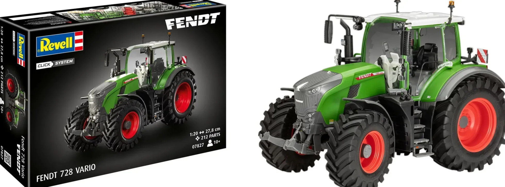 Revell 07827 Fendt 728 Vario easy-click-system | Traktor Bausatz 1:20