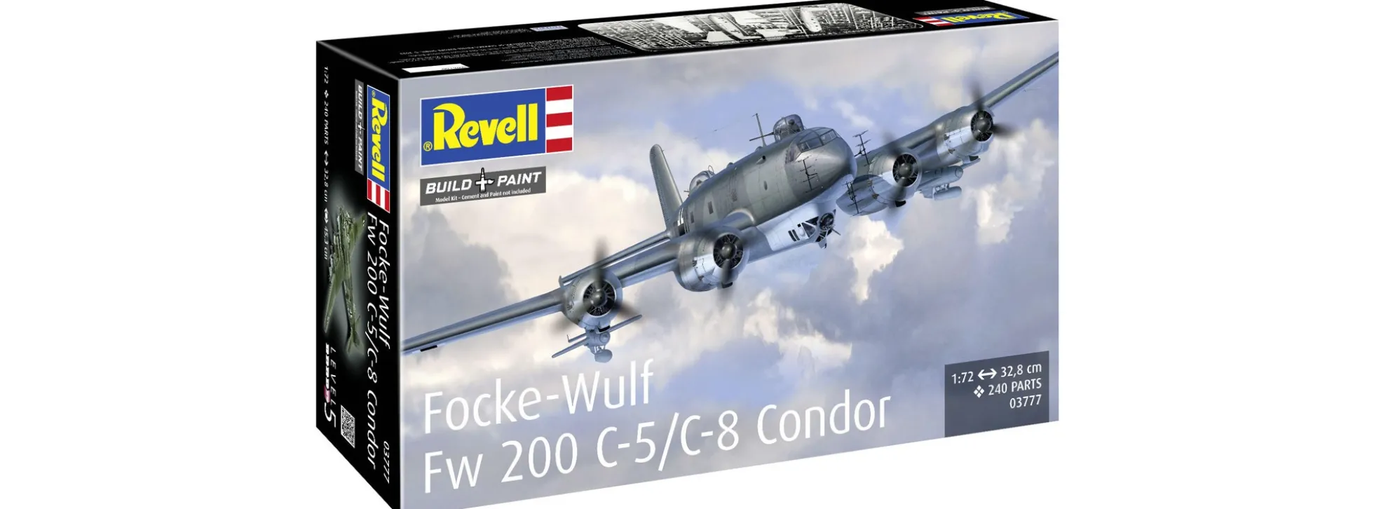 Revell 03777 Focke-Wulf Fw 200 C-5/C-8 Condor | Flugzeug Bausastz 1:72