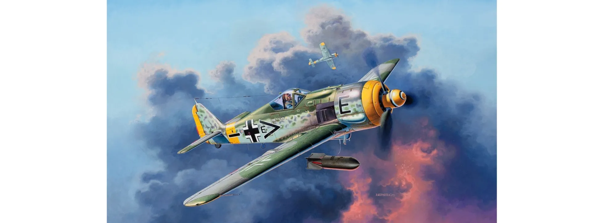 Revell 03898 Focke Wulf Fw190 F8 | Flugzeug Bausatz 1:72